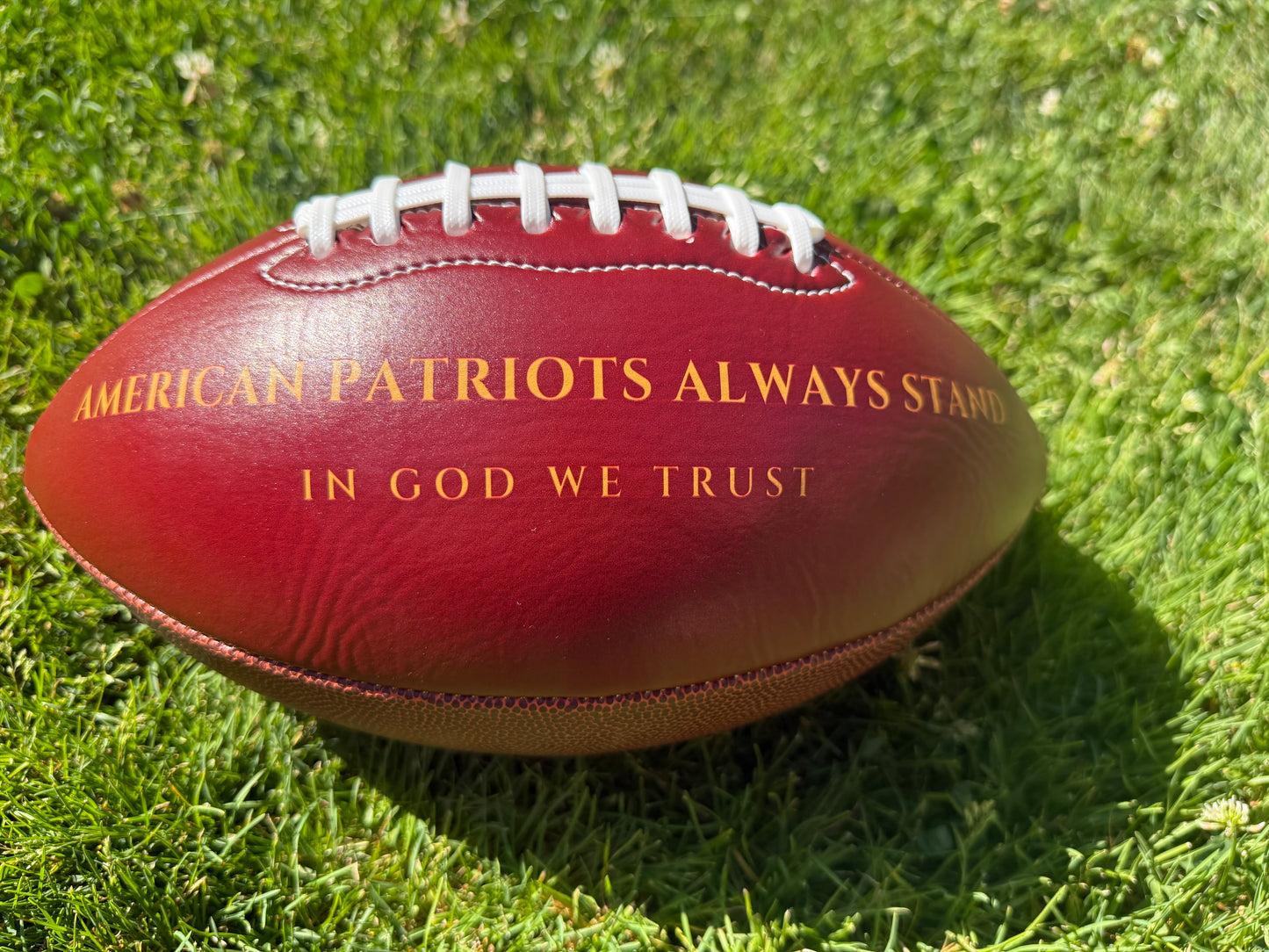The 2026 Commemorative Football — 250 Years of Standing Tall