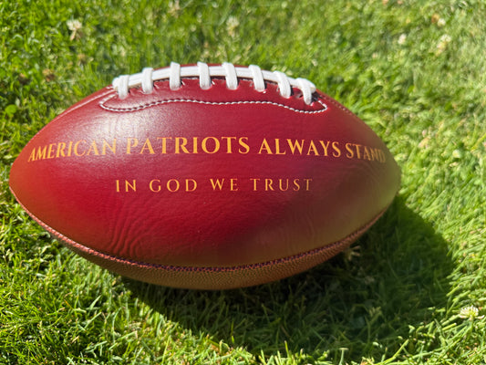 The 2026 Commemorative Football — 250 Years of Standing Tall